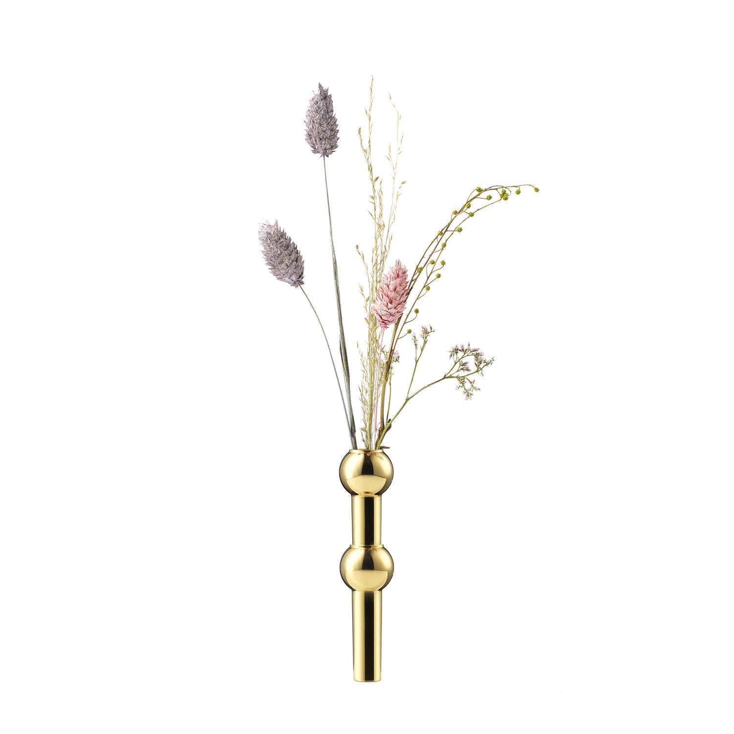 STOFF NAGEL VASE, BRASS