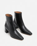 Flattered, Gill Leather Black Boots