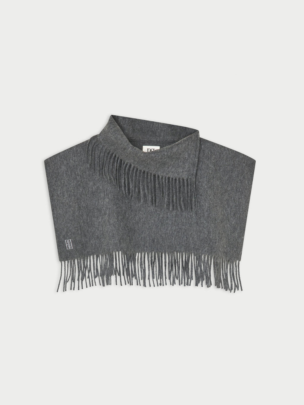 Turtla wool fringe bib