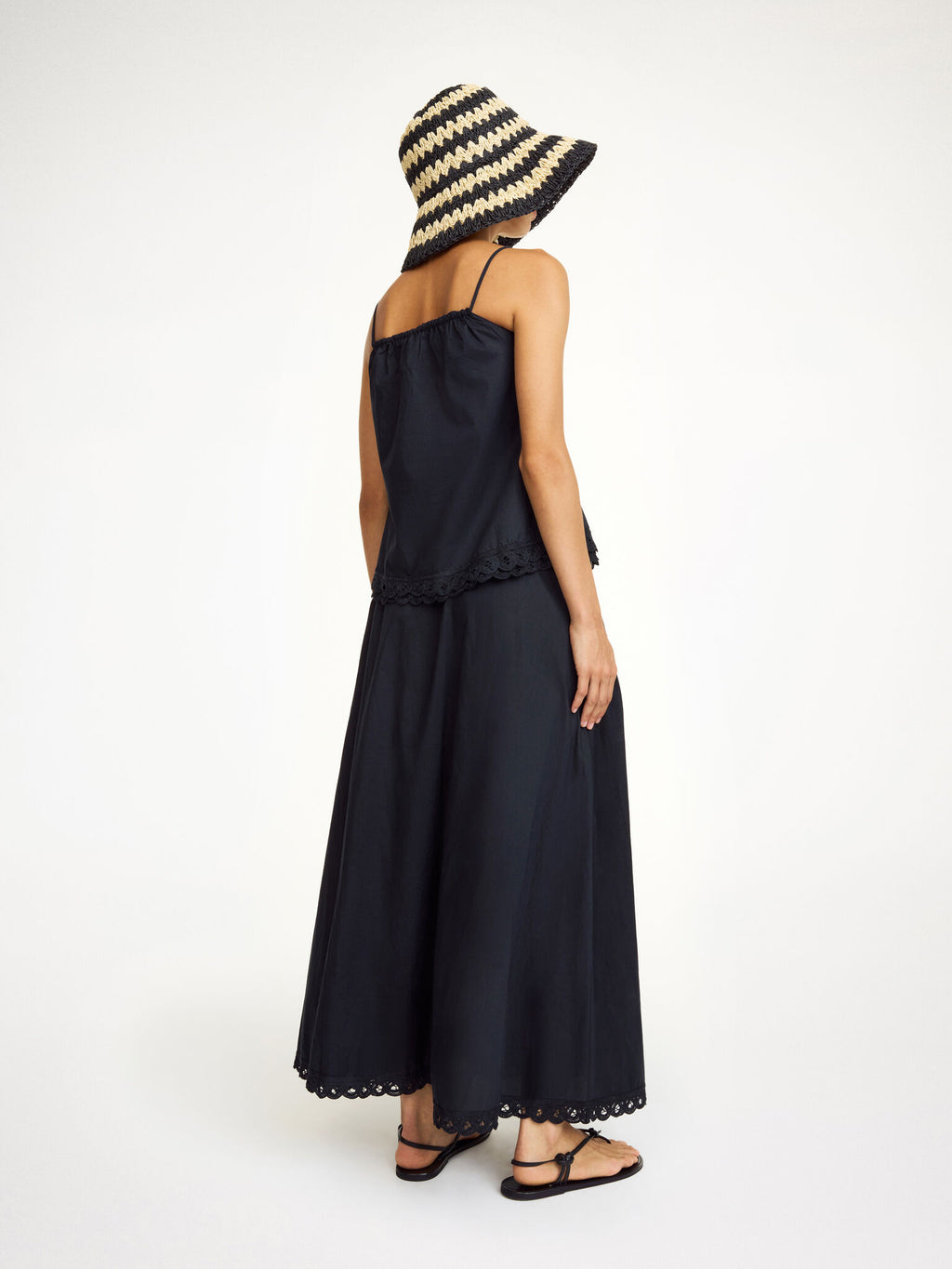 By Malene Birger, Pheobes Organic Cotton Skirt Black