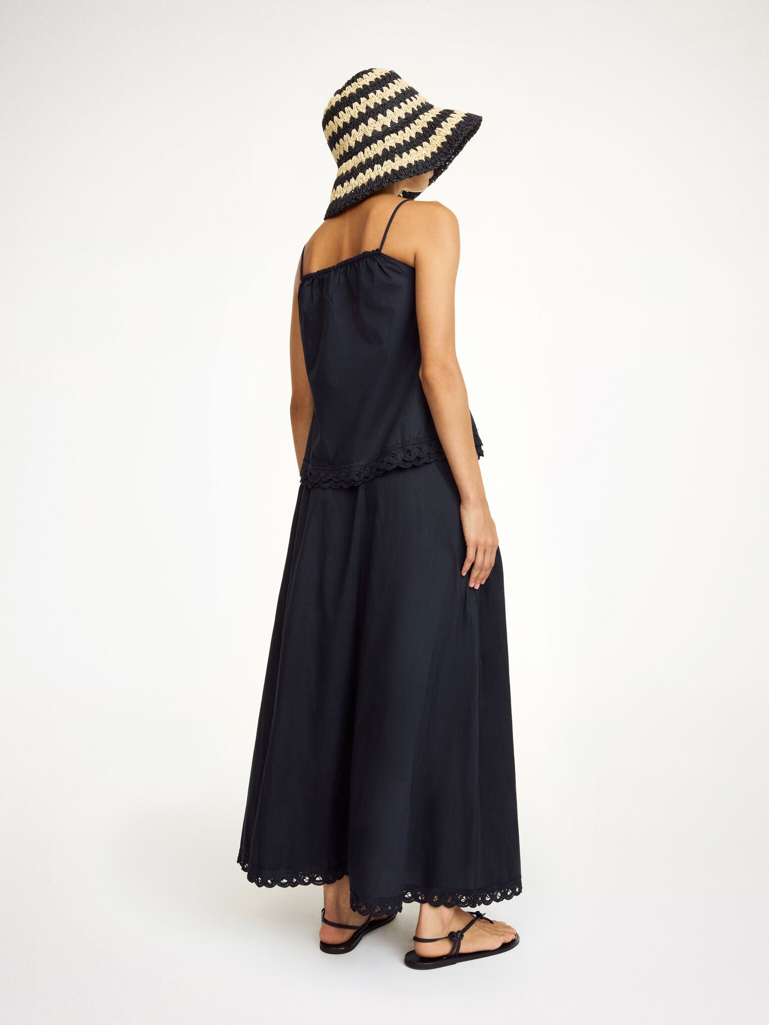 By Malene Birger, Pheobes Organic Cotton Skirt Black