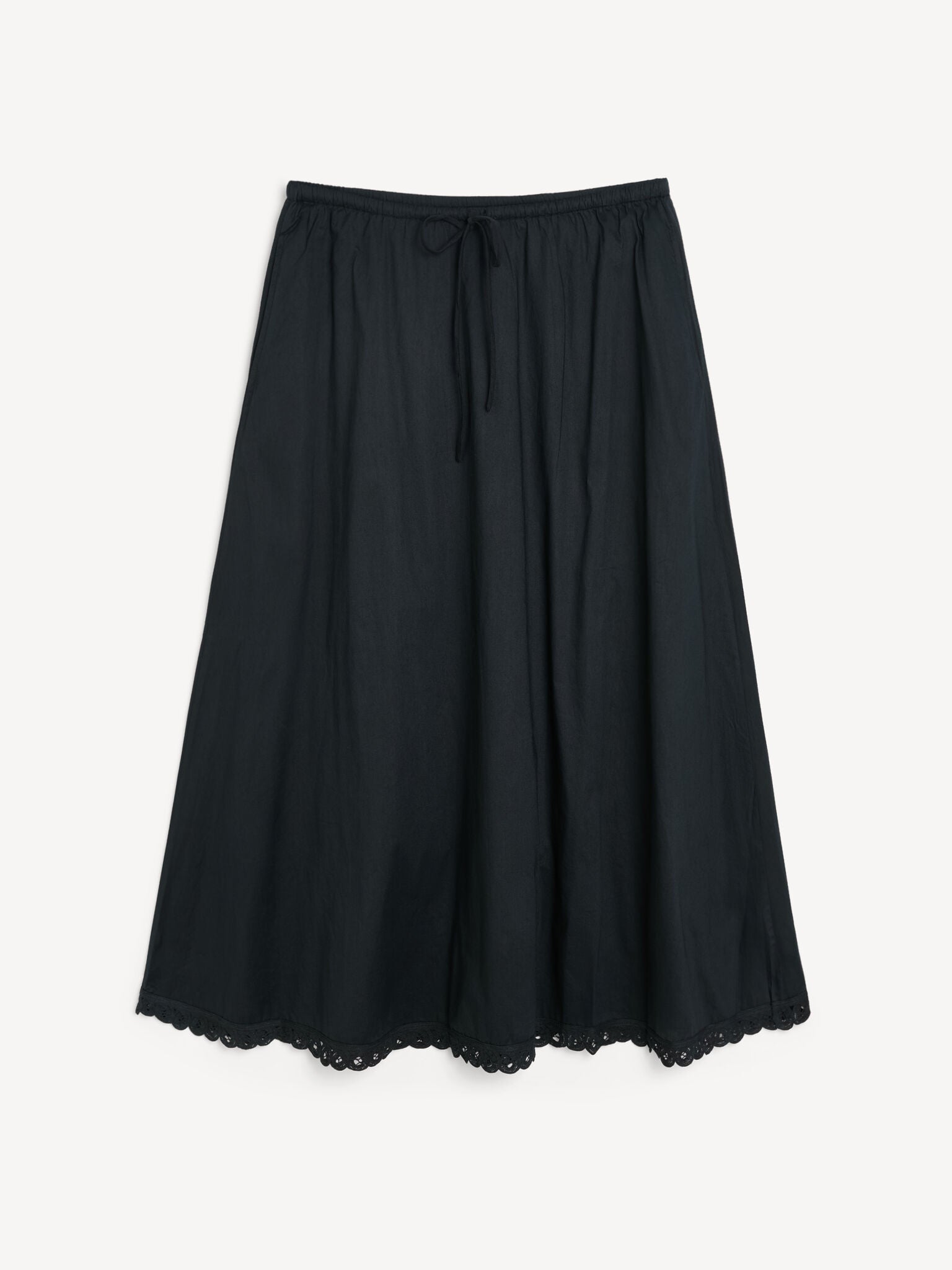By Malene Birger, Pheobes Organic Cotton Skirt Black