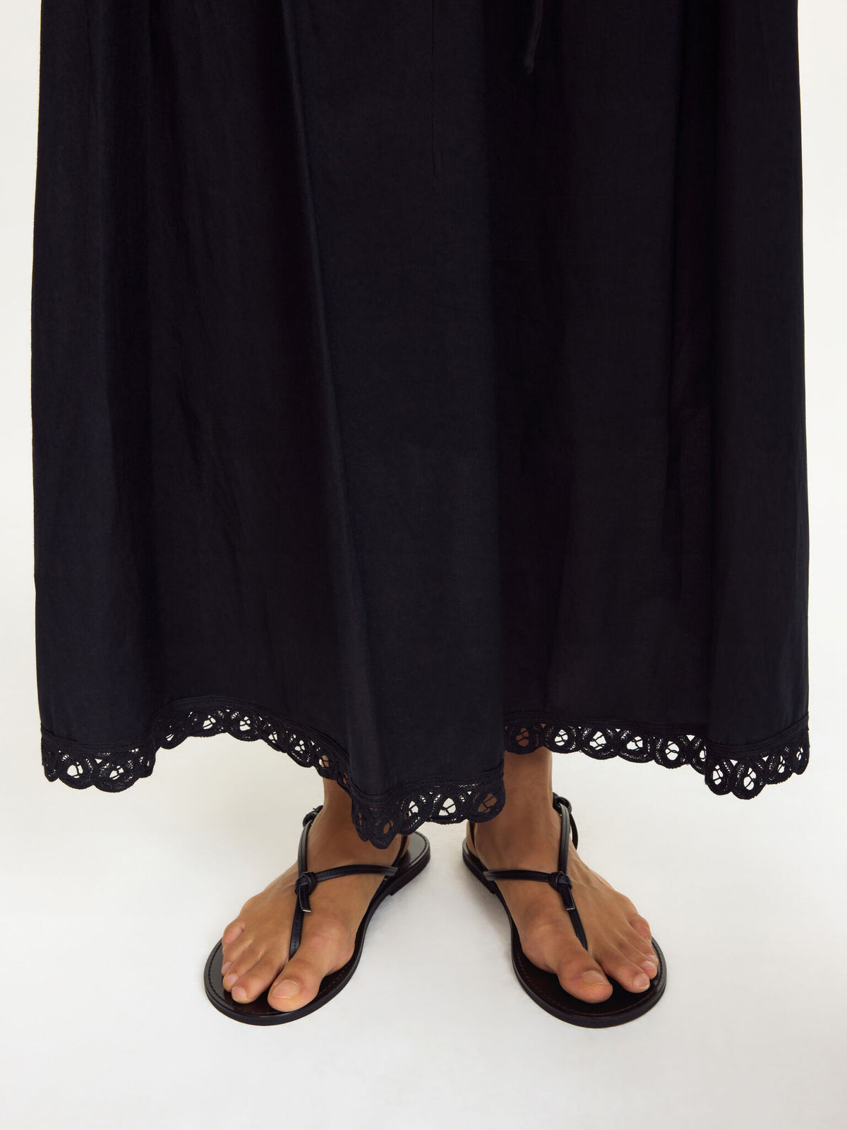 By Malene Birger, Pheobes Organic Cotton Skirt Black