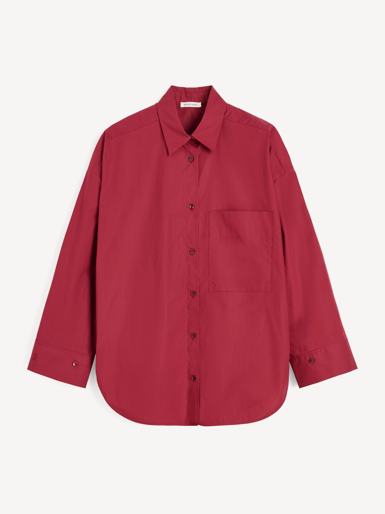 By Malene Birger, Derris oversized blouse, Cabernet
