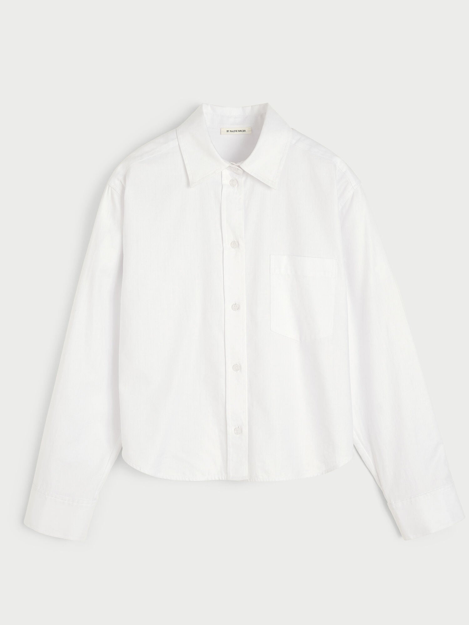 Audrey Cropped organic cotton shirt