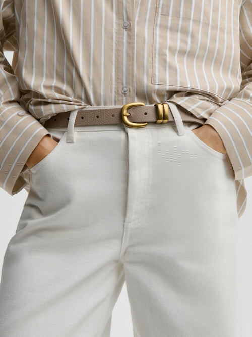 Zoilo leather belt
