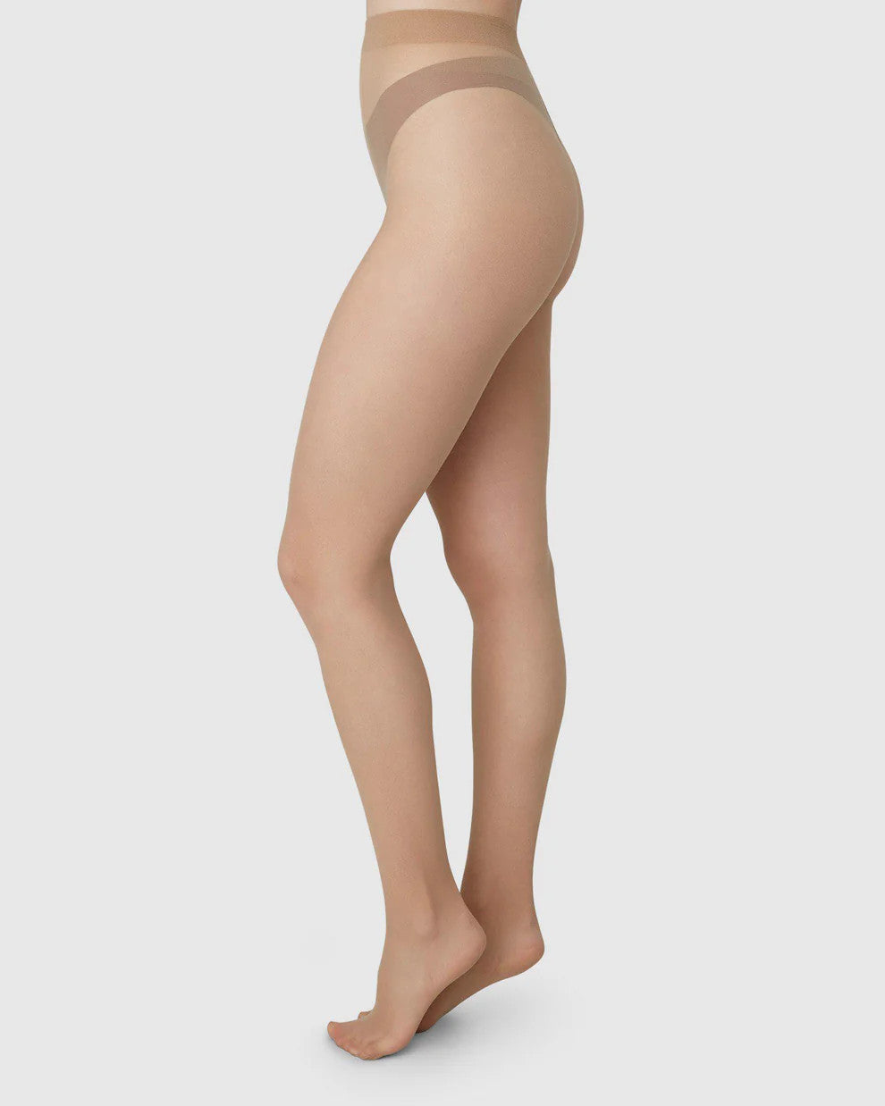 Swedish Stockings, 2-pack Elin Premium Tighst, Nude Medium