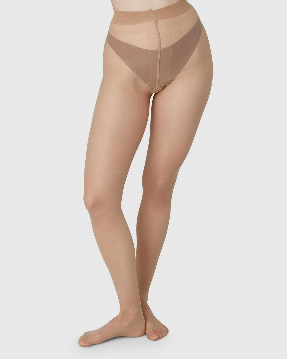 Swedish Stockings, 2-pack Elin Premium Tighst, Nude Medium
