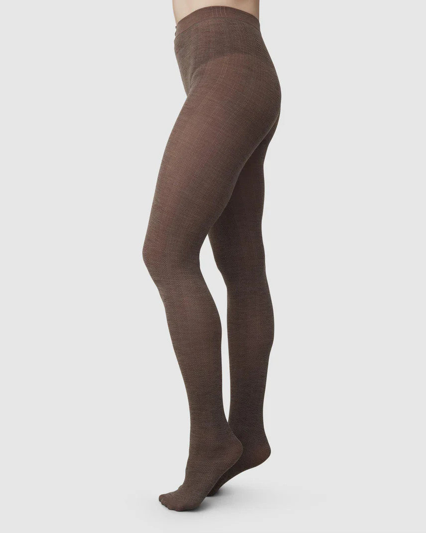 Swedish Stockings, Ylva Wool Fishbone Tighs