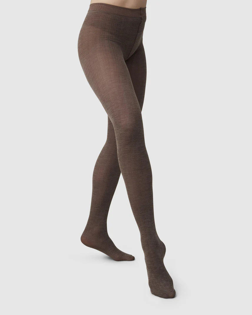Swedish Stockings, Ylva Wool Fishbone Tighs