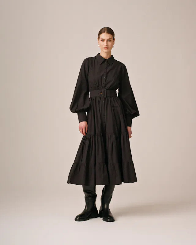 ByTiMo, Poplin Midi Shirt Dress