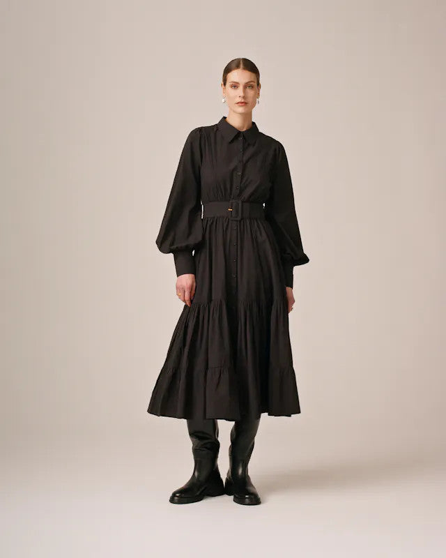 ByTiMo, Poplin Midi Shirt Dress