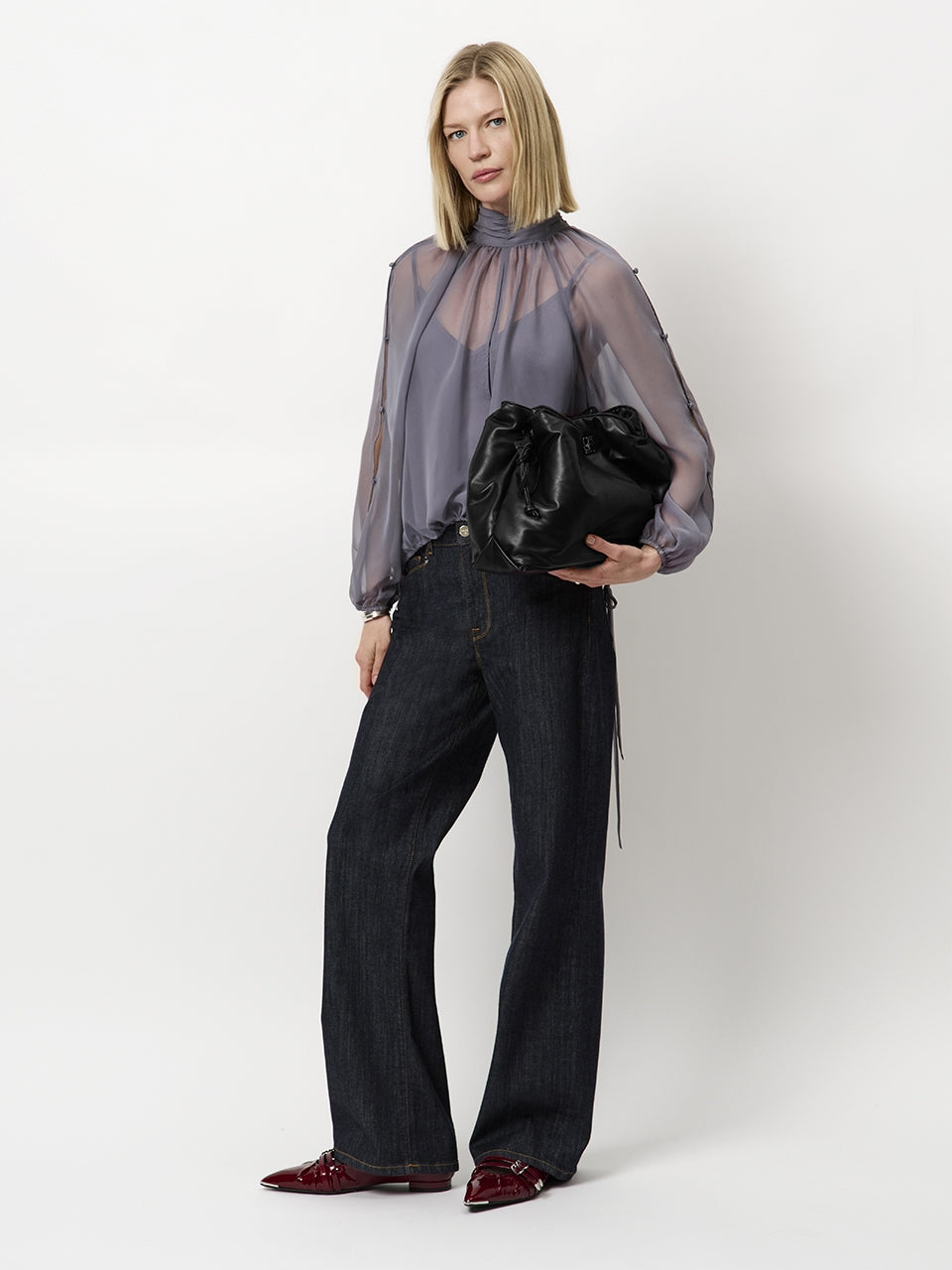 Boho chiffon blouse