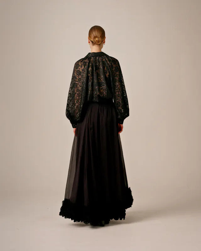 ByTiMo, Devoré Blouse Black
