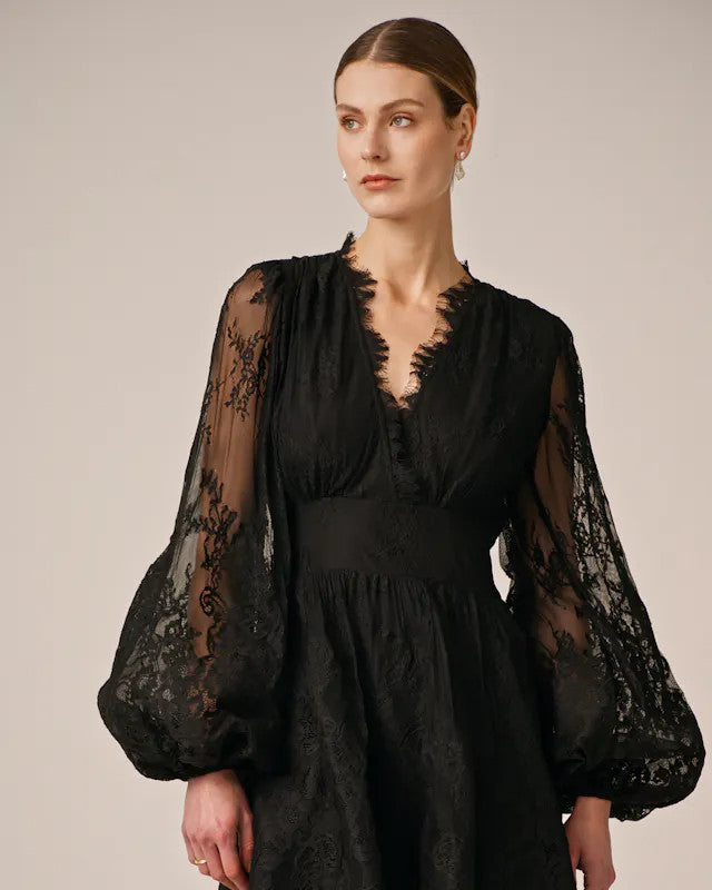 ByTiMo, Lace V-Neck Dress