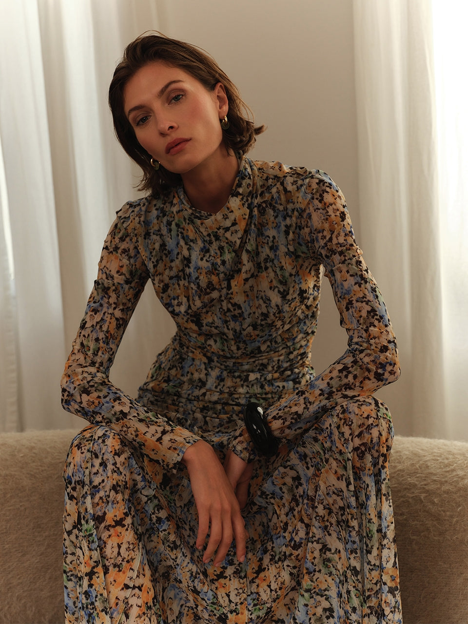 Printed mesh top