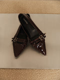 Pointed toe flats