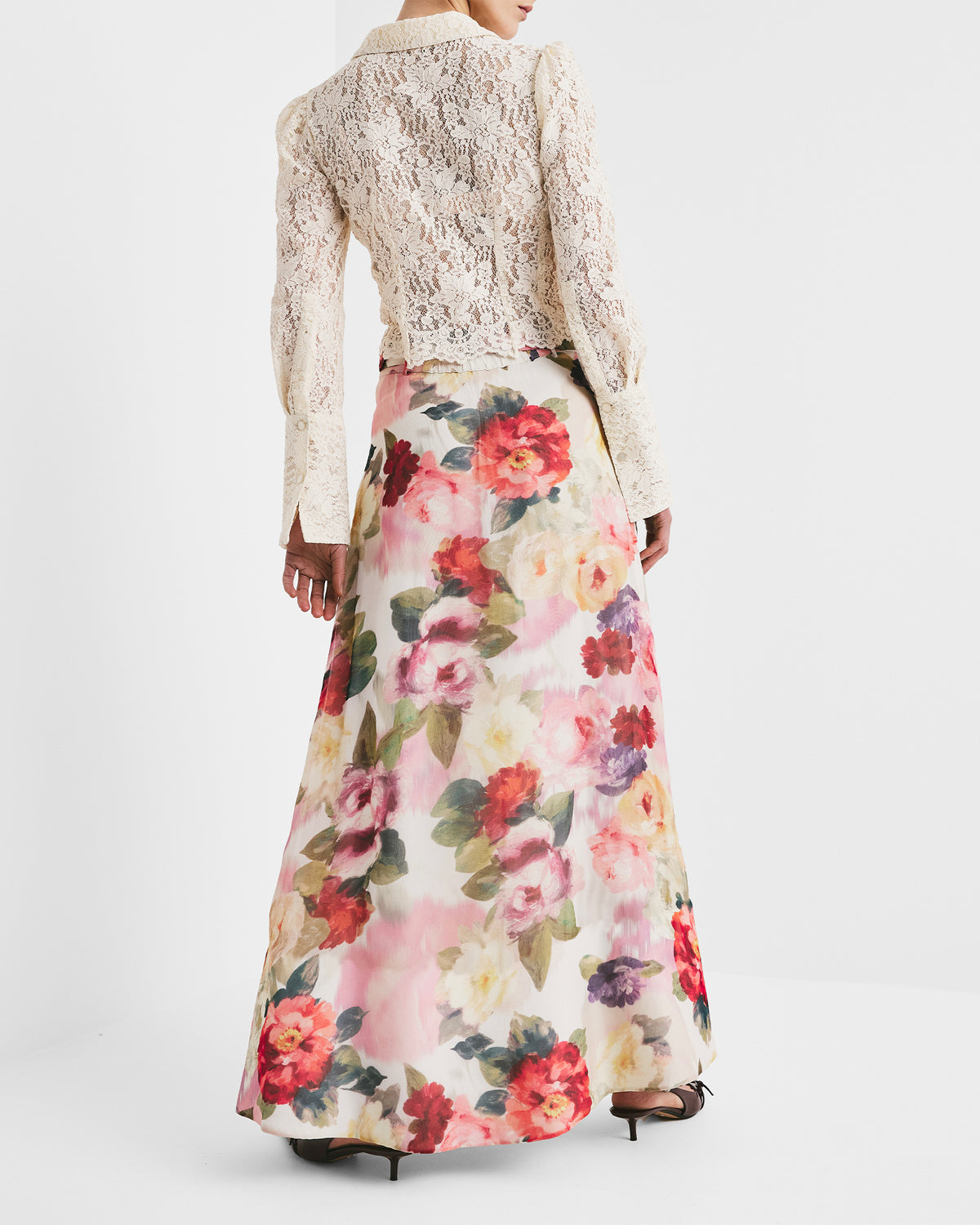 Organza Maxi Skirt