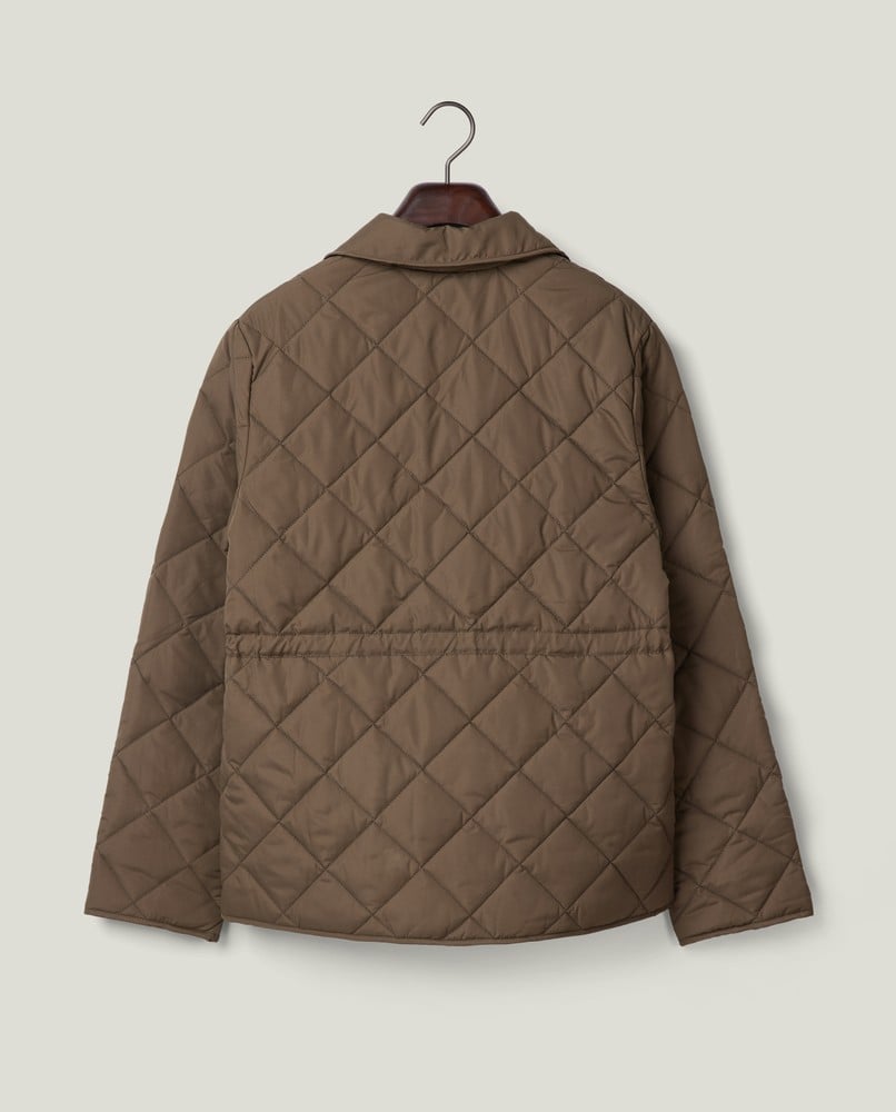 Classic quilted jacket, green