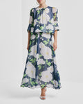 Organza Top - Flower Garden