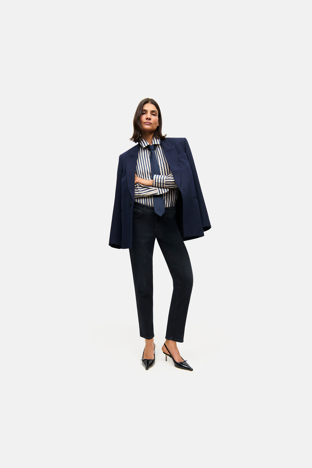 Cambio, Piper cropped jeans