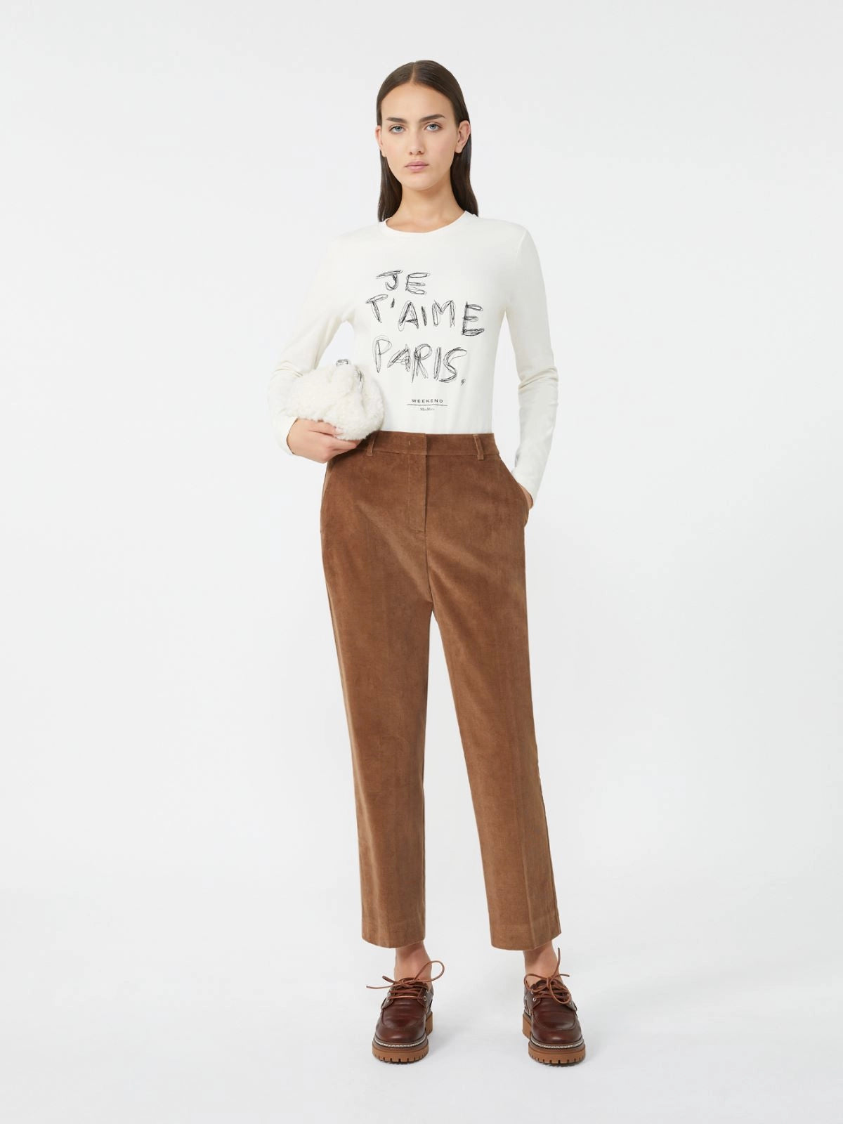 Weekend Max Mara, Pompei Leather Boat Shoes