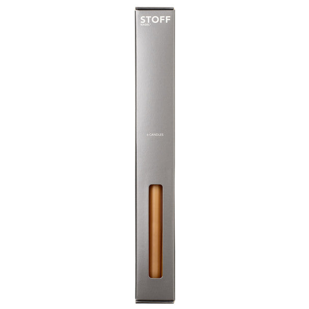 Stoff Nagel, Taper candle by Ester & Erik, Amber (6kpl)