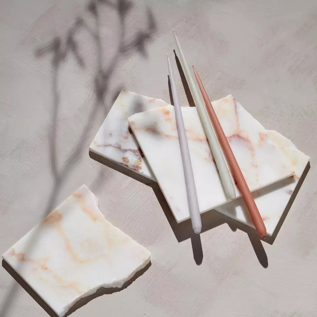 Stoff Nagel, Taper Candle by Ester & Erik, Powder Rose (6kpl)