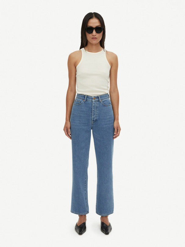 By Malene Birger, Milium Organic Cotton Jeans, Denim Blue