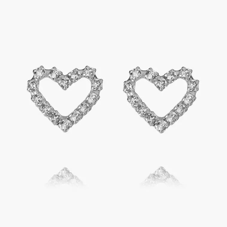 Caroline Svedbom, Sweetheart Earrings/Crystal