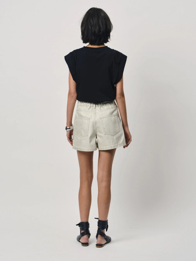 Dante6 Sparrow White Sequins Tee