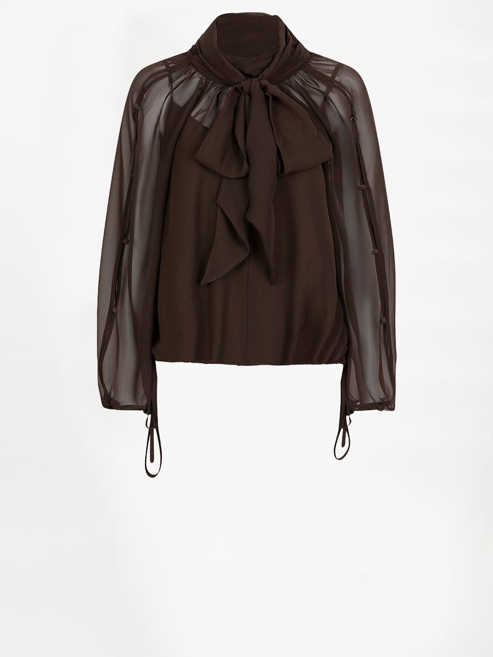 Boho chiffon blouse