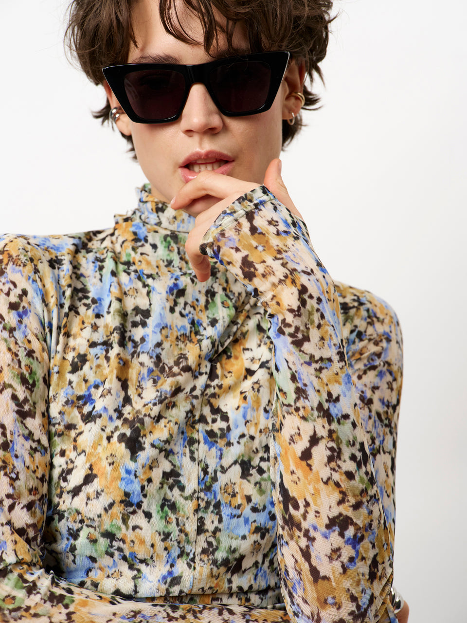 Printed mesh top