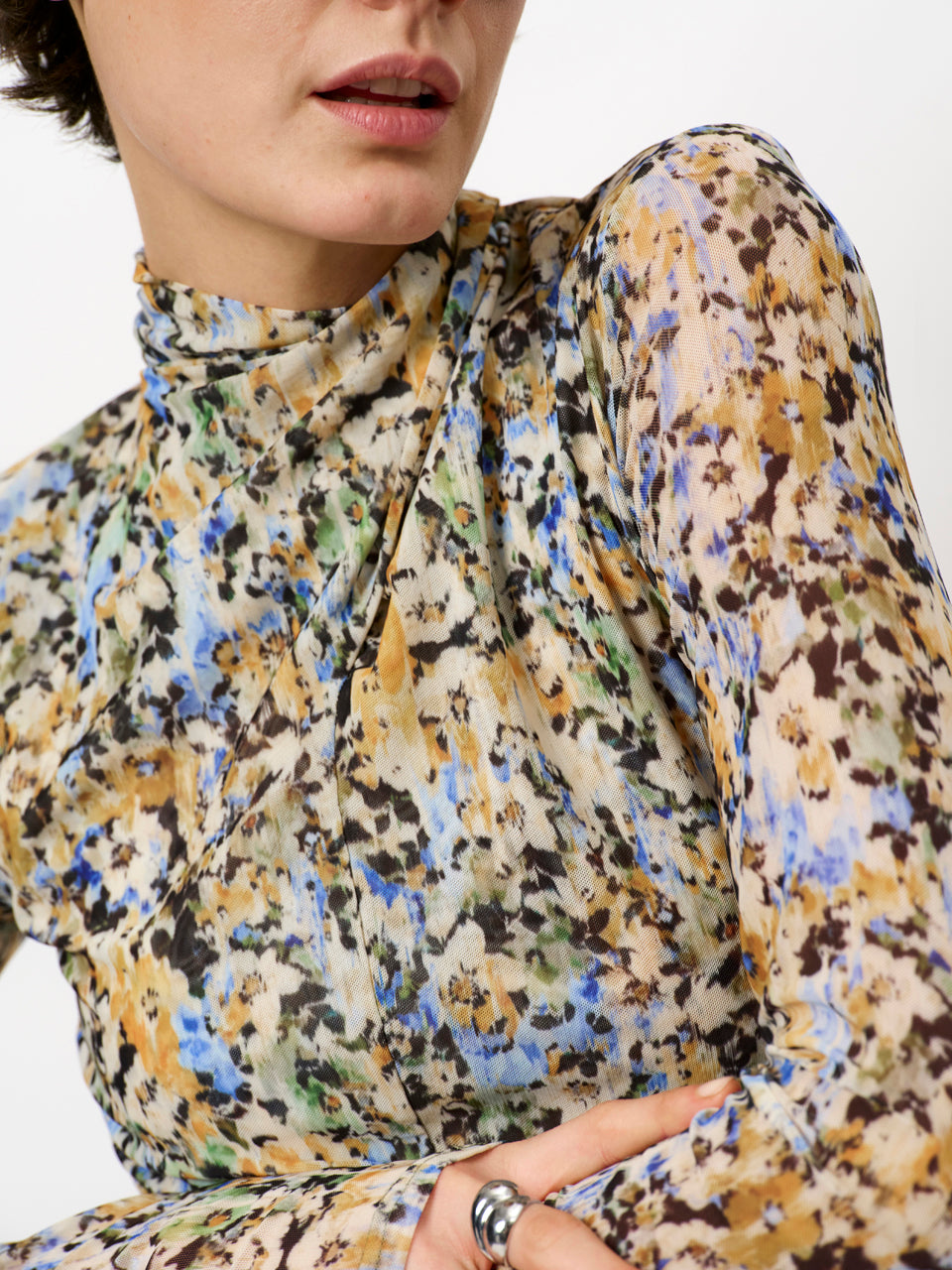 Printed mesh top