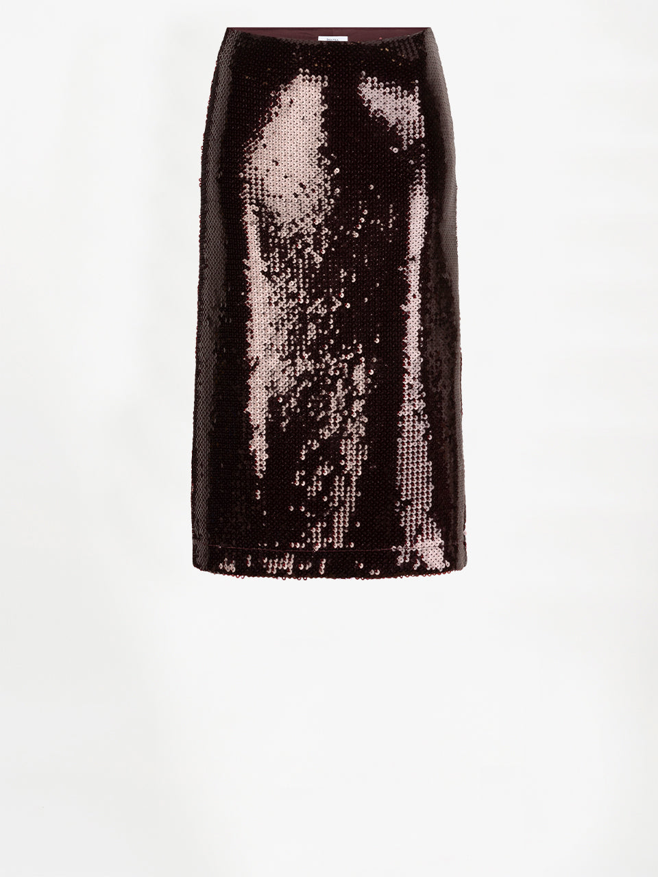 Sequins midi skirt
