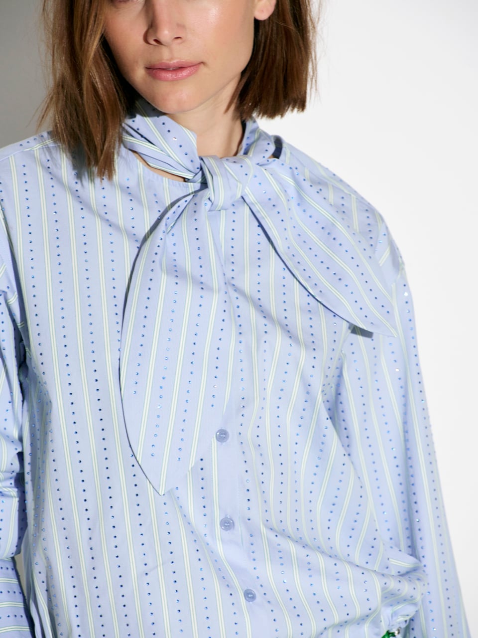 Pinstripe blouse