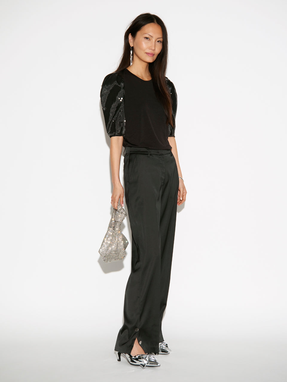 Rhinestone clutch