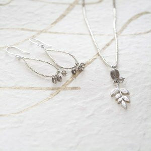 A Beautiful Story, Blessing Silver Necklace Smokey Quartz