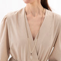 A Beautiful Story, Blessing Silver Necklace Smokey Quartz