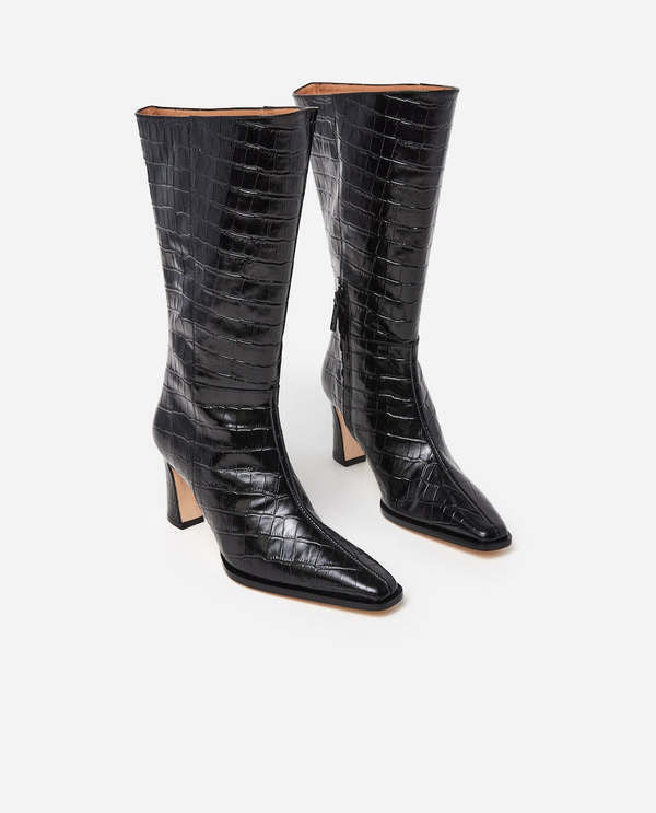 Flattered, Ava Leather Black