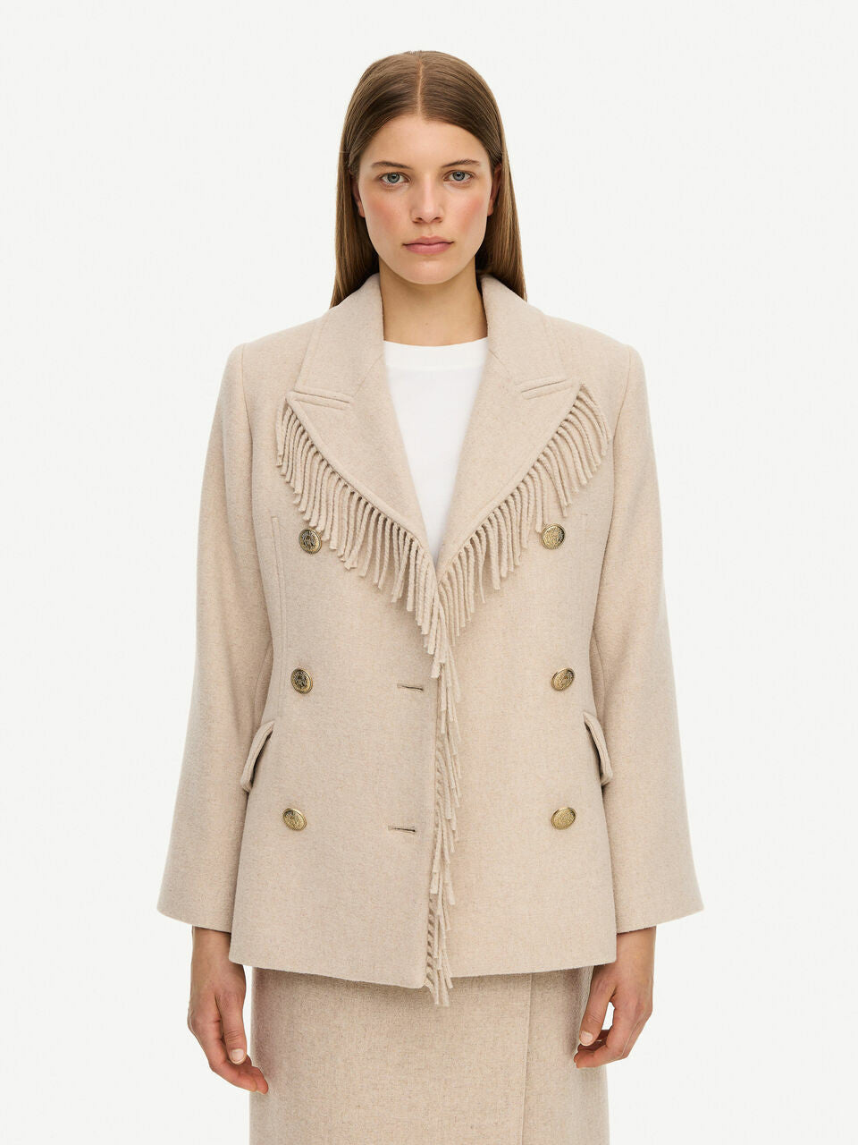 By Malene Birger, Iggie Fringed Blazer