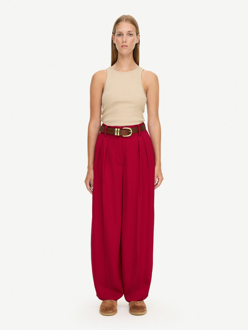By Malene Birger, Piscali Mid-waist Trousers