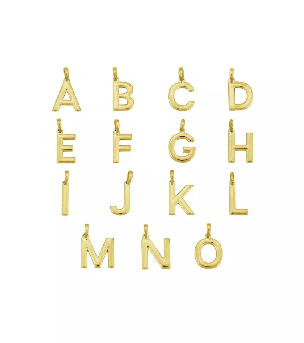 Edblad, Initial Charm Gold -riipukset