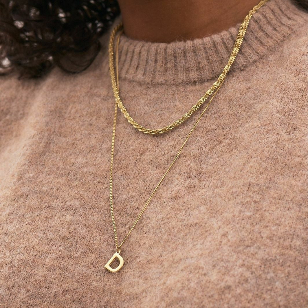 Edblad, Initial Charm Gold -riipukset