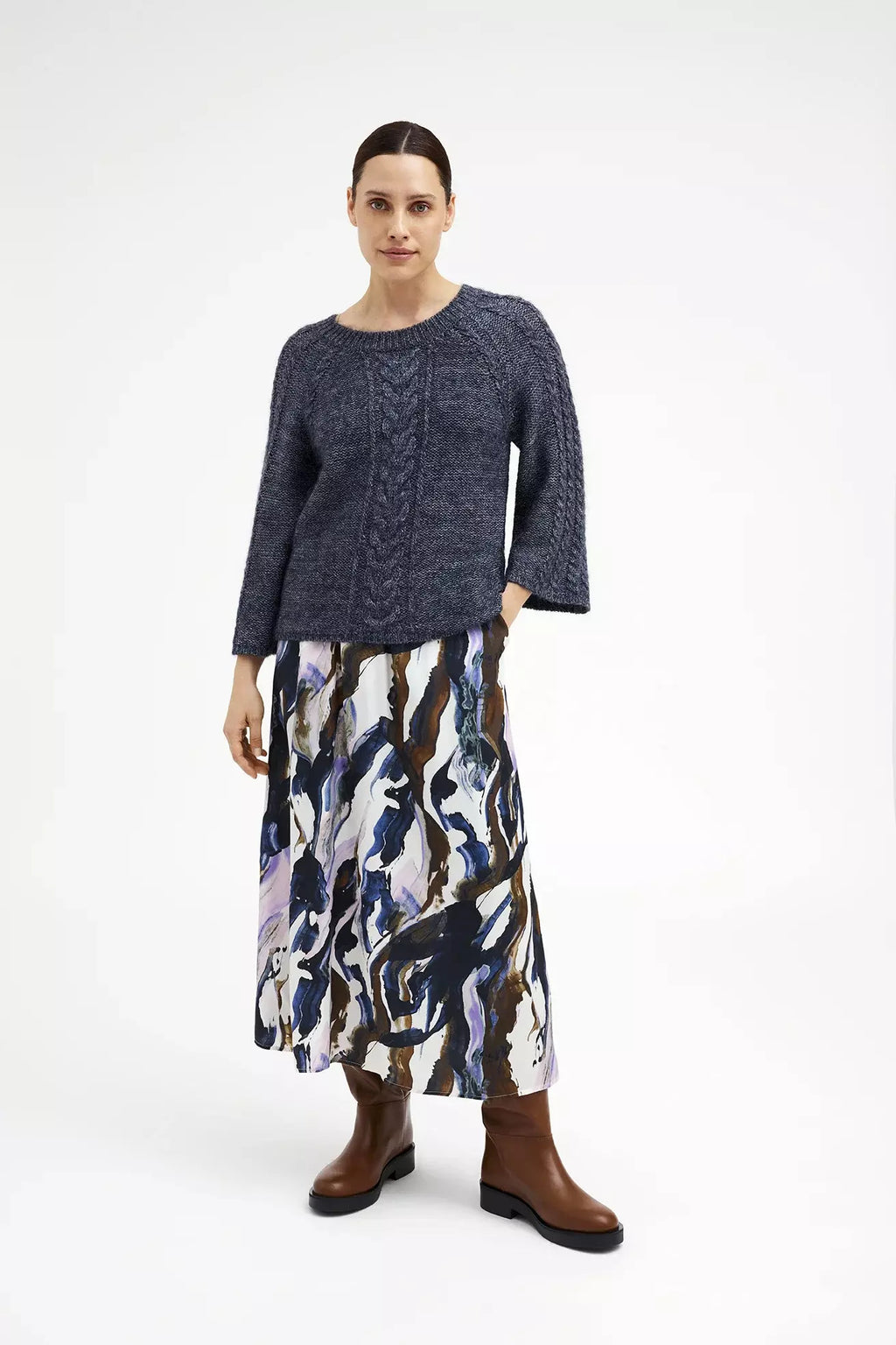 Gustav, Orkide Knit