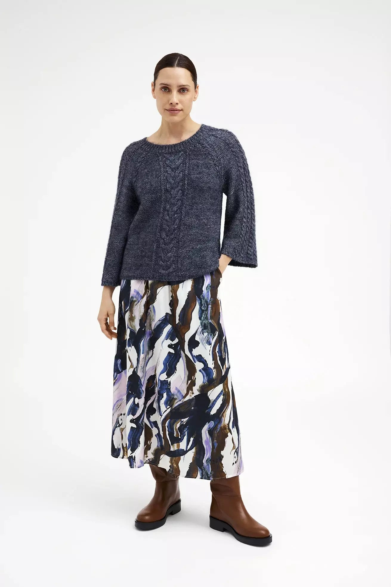 Gustav, Orkide Knit