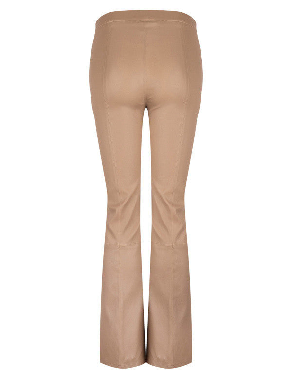 Dante6, Tyson Crop Flare Leather Pants Fungi