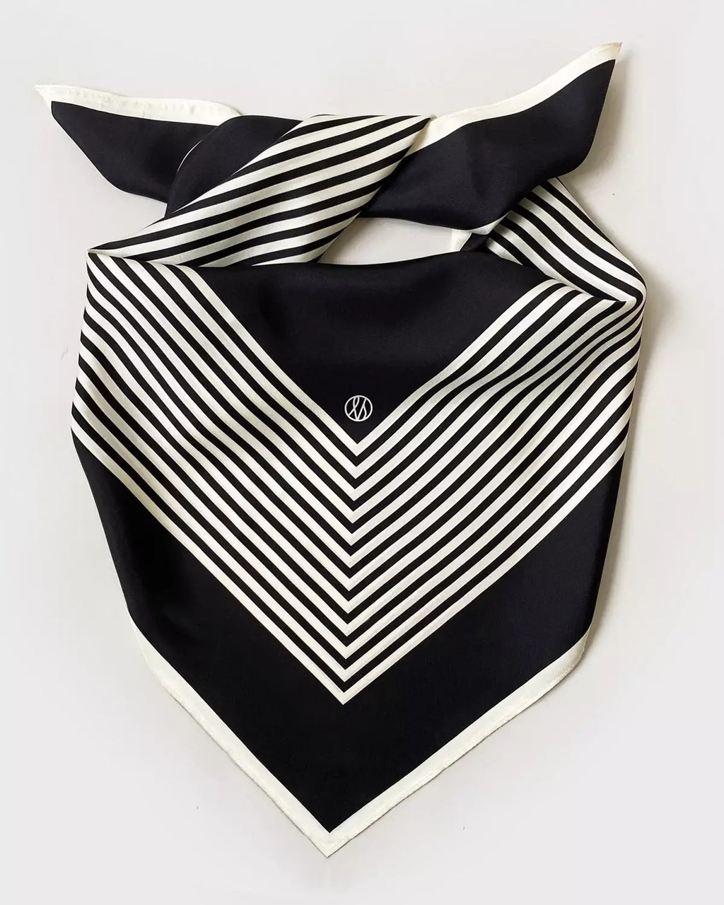 Le Scarf, NO.2 Black 90cm