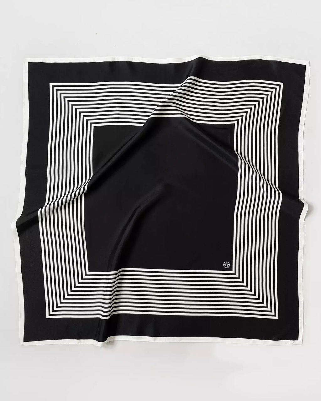 Le Scarf, NO.2 Black 90cm