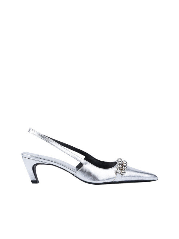 Dante6, D6 Yumi Metallic Slingback Pumps